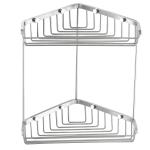 Wall mounted Bathroom Storage Baskets OEM ODM Double Corner Shower Caddy for sale