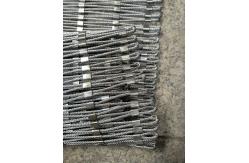 China Buildings Stainless Steel Rope Mesh Alkalinity Resisting Easy Maintenance supplier