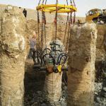 User Friendly Hydraulic Pile Breaker 34.3 Mpa Pile Foundation Machine