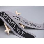 Double Sided Jacquard Elastic Band With Printed Non Slip Transparent Silicone Strip
