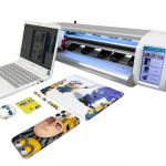 Customized Laptop Sticker Making Machine Laptop Skin Printer And Cutter With Software for sale