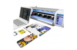 China Customized Laptop Sticker Making Machine Laptop Skin Printer And Cutter With Software supplier