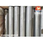 Round ASTM A312 TP310S Stainless Steel Seamless Pipe Eddy Current Test for sale