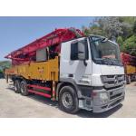 Mercedes Benz chassis 49m truck mounted concrete pump truck Sany Heavy Industry price for sale