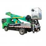China Factory DFAC DongFeng Duolika Overhead Mounted Aerial Work Platform Telescopic Boom Bucket High Altitude Operation Truck for sale