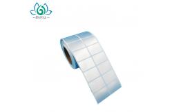 China Matte Silver Waterproof Printable Custom Tamper Seal Stickers supplier