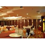 Aluminum Movable Partition 8 Foot Sliding Glass Door Folding Room Dividers for sale