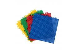 China ITF Fire Resistant Commercial Interlocking Sports Floor Tiles supplier