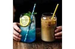 China Thermal Transfer 400ml Beer Borosilicate Glass Mugs supplier