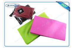 China 1M x 1M Square Eco - Friendly Non Woven Tablecloth , Birthday Party Table Cloth supplier