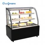 Pastry Cake Display Cooler Foam Polyurethane Insulation Cabinet Fridge Fan Cooling for sale