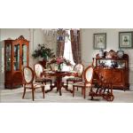 Solid Wood Luxury Wood Dining Room Sets Customized European Dining Room Furniture for sale