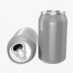 China Round Beverage Aluminum Drink Can 355ml STD For Juice Environmental Protection for sale