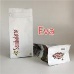 Resealable Zipper Stand Up Bags Flat Bottom For Animal Feed Packaging for sale