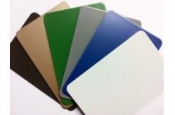 China 0.21mm Aluminum PVDF Composite Panel Metal Wall Cladding supplier