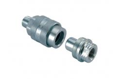 China Clamping Systems Threaded Quick Connect , Hydraulic Quick Release Coupling supplier