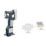 Electric Single Arm Paper Box Gluing Machine Cardboard Rigid Boxes Making Machine Box Corner Taping Pasting Machine for sale