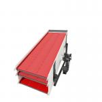 Personalized Double Shaft Vibrating Screen With 140 Feed Size for sale