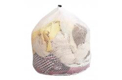 China Drawstring Binding Mesh Laundry Bag Polyester Material 50cm×60cm supplier