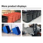Waste Hopper Truck Portable Self Dumping Trash Hopper Tipping Bins