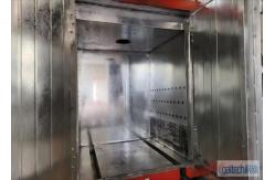China Automated High-Temperature Paint Spray Booth with Thermal Curing Oven supplier