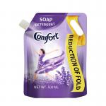 High Barrier 500ml Laundry Detergent Plastic Bag With Spout Stand Pouch Packaging for sale