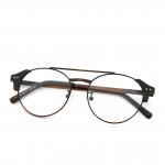 High End Manual Imitation Wood Acetate Optical Frame Eyeglasses for sale