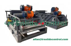 China TRZS584 120m3/H Adjustable Force Vibration Motor Operated Shale Shaker supplier