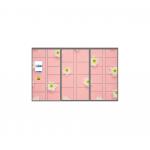 Transparent Doors Vending Locker Advertising Screen Remote Control Platform