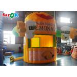 Oxford Inflatable Air Tent For Lemon Drink Promotion Portable Lemonade Booth for sale