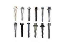 China Hex And Square Railway Screw Spikes & Sleeper Screws with DIN Standard supplier