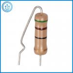 10M Ohm 0.125W Cylindrical Resistor Khaki 155C Carbon Film Resistor for sale