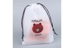 China Eva Plastic Drawstring Bag Travel Split Shoe Storage Bag Bear Wash Towel supplier
