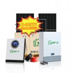 Sunpok Complete Off Grid Solar Power Kits 5kwh 10kwh 15kwh 20kwh 25kwh 30kwh Grid Hybrid Solar Power Inverter for sale