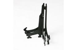 China Black Transparent 8Inch Plastic Plate Display Stand supplier