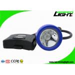 Semi - Corded Coal Led Mining Headlamp 10000 Lux with 16 Hours Lighting Time for sale