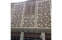 China Fireproof Laser Cut Metal Screen Panels 2mm Transfer Printed Heat Transfer Finished supplier