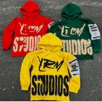 Custom Embroidery Hoodie With Embroidery Men'S Streetwear Patch Vintage Acid Wash Cropped Hoodie for sale