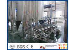 China PLC Control High Standard Fruit Juice Processing Line / Fruit Juice Manufacturing Plant supplier