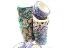 China Decorative Gold Foil Printing Patterned Washi Tape supplier