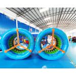 Commercial Blow Up Walking Rollers Inflatable Water Roller Wheel for sale