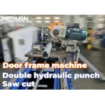 Complex Door Frame Roll Forming Machine With Adaptable Punching And Advanced Forming Capabilities for sale
