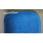 High absorption Microfiber Wet Mop Pads blue twisting 13*47  polyester fabric  3mm sponge for sale