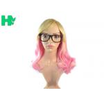 24 Inch Party Cute Blonde Cosplay Wig / Synthetic Human Hair Wigs for Women for sale
