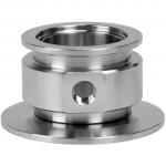 ASME B16 Gr1 Threaded Pipe Flange , Drilled Titanium Pipe Flange for sale