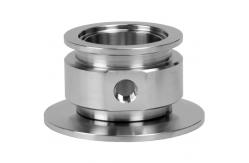China ASME B16 Gr1 Threaded Pipe Flange , Drilled Titanium Pipe Flange supplier