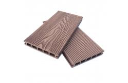 China Innovative WPC Decking Boards 3D Embossed 150mm Customizable supplier