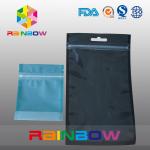 Stand Up Zipper Bag For Tea , Plastic Pouches Packaging Bottom Gusset Bags And Handle for sale