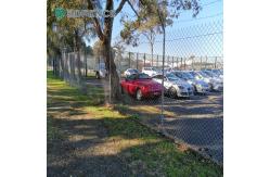 China 5ft Drive-Thru Plastic Coated Chain Link Fencing Order Station Integration supplier