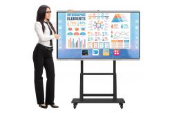 China Multipurpose 98 Inch Interactive Display Screen For Teaching supplier